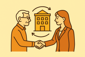 Unternehmensübergabe - Übergeben heißt Abgeben