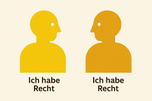 Sie haben Recht - der andere aber auch